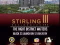 【Stirling Residence 】 尚景苑 ( D03邮区 女皇镇）