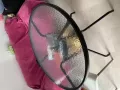 玻璃圆桌$20，宜家桌子$20，沙发$35，凳子$3/$6，仅使用一年，品质几乎