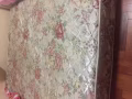 自用双人床$80自取可小刀