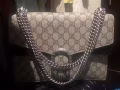 Gucci酒神包九成新 价格可议