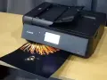 新买的佳能彩色喷墨打印机便宜出售（打印复印扫描全功能打印机）