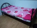 单人铁床+床板