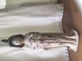 仿出土文物：唐 陶加彩仕女立俑