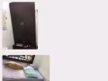 衣柜。 单人床。 单人床垫子