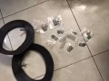 内胎和刹车皮一起