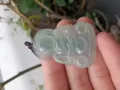 高冰缅甸翡翠(A货包证)高冰大观音