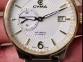 出售瑞士品牌cyma 自动18k镀金手表