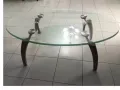 求购一个椭圆形的玻璃茶几