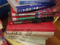 中文書籍，英文中學課本，文件夾