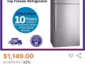 全新Electrolux冰箱ETE4600AA