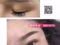 半永久纹眉，美瞳线，既刻碰水，纯植物色料，免费补色！
