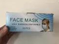 一次性三层Surgical mask 一盒15