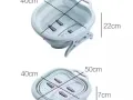 全新泡脚桶可折叠