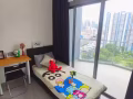 促销减价免押金！花拉公园最豪华普通房，落地窗，带圆弧大阳台，可视频看房