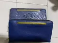 Fossil手拿钱包蓝色，黑色两款不一样。全新包，一次没用，需要的联系，在义顺。