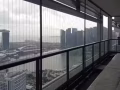 316白钢隐形钢丝防护网、电动智能窗帘！