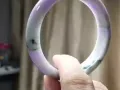 缅甸56圈口正圈翡翠手镯玉镯