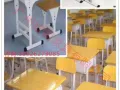 中小学生课桌椅批发 课桌椅定做 升降课桌椅 学校桌椅定制-广州欧丽家具有限公司