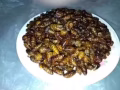 山东泰山纯手工煎饼香椿芽蚕蛹