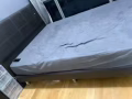 双人床架加床垫