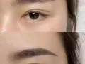 半永久纹绣，雾眉限＄160，仿真眉220。丝雾眉250，美瞳线150可以上门