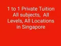 一对一补习- 全岛 - 请拨打 84848362