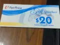 FairPrice 超市购物券换新币