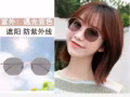 防蓝光变色0度眼镜