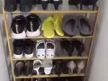 竹子五层鞋架 晾衣架