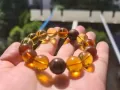 琥珀多宝手串