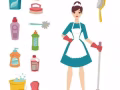 专业清洁烫衣服家庭，新房，退房办公室等。态度好有责任心电话高女士83585620