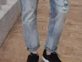男 潮流牛仔裤，