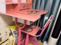 9成新儿童学习桌椅20自取