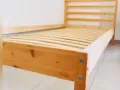 IKEA Single bed frame with base