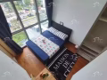 紫线花拉公园 地铁站，一房一厅高级大公寓 房间大 带大阳台 带泳池健身房