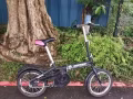 低價轉讓閒置16寸摺疊自行車