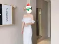 全新鱼尾婚纱/晚宴服/订婚礼服低价转让