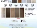 Bedroom & Bathroom door promotion
