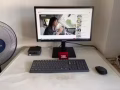 自用无线桌面套装 NUC+三星显示器+罗技键鼠+JBL蓝牙音响 只需$400