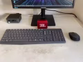 自用无线桌面套装 NUC+三星显示器+罗技键鼠+JBL蓝牙音响 只需$400