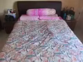 双人床 和 床垫 x1 ， 床垫 x1
