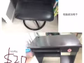 海军部电脑桌和凳子