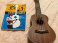 九成新玫瑰木全单板23寸音乐会型尤克里里，加送弹唱曲谱教学书籍