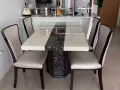 优质大理石餐桌套装