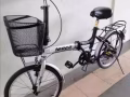 八成新可折叠，变速自行车