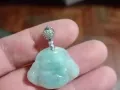 天然翡翠A货挂件
