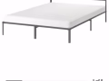 宜家双人床1.5x2.0m （床垫+床架+床骨全套）