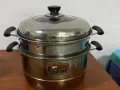 不锈钢蒸锅，大小砂锅。可以送货