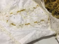 白皇后cos服装带假发皇冠，卖30