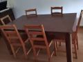 伸缩大餐桌